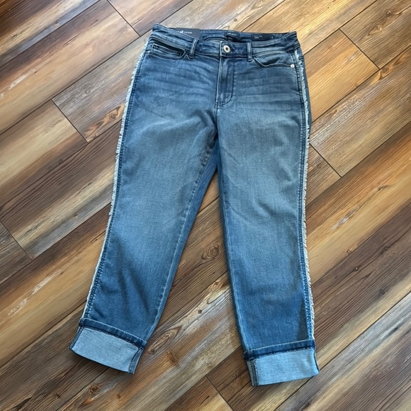 J. Jill denim high- rise cropped shore wash 4 - Picture 3 of 10